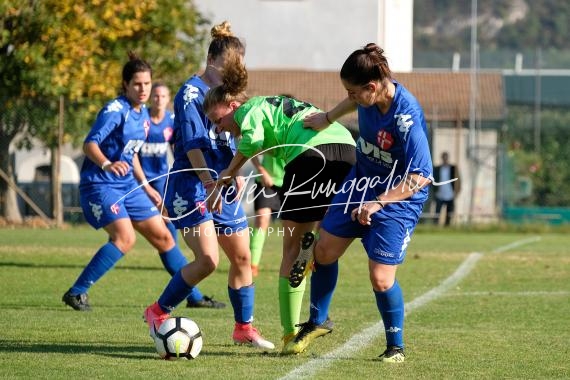Fussball/ Frauen Serie C: Unterland Damen - Padova CF, 14.10.2018 (© Dieter Runggaldier)