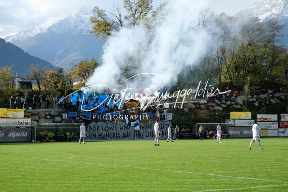Fussball/ Oberliga: Obermais - Naturns, 04.11.2018 (© Dieter Runggaldier)