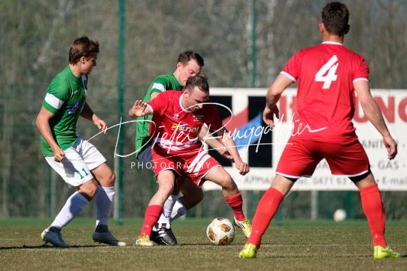 Fussball/ 2. Amateurliga: Girlan - Kastelbell Tschars, 23.03.2019 (© Dieter Runggaldier)