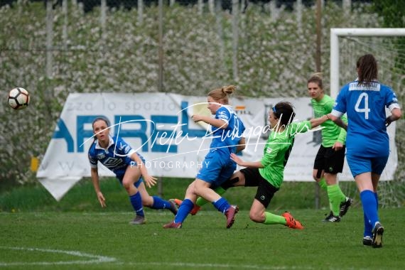 Fussball/ Frauen Serie C: Unterland Damen - Como 2000, 07.04.2019 (© Dieter Runggaldier)