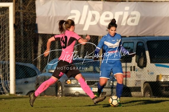 Fussball/ Frauen Serie C: Unterland Damen - Brescia CF, 29.12.2019 (© Dieter Runggaldier)