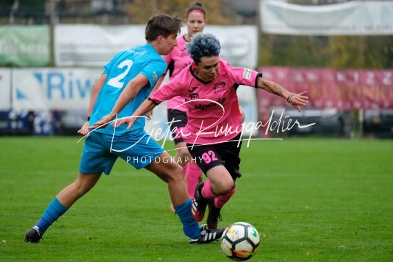 Fussball/ Frauen Serie C: Unterland Damen - Brixen OBI, 01.11.2020 (© Dieter Runggaldier)