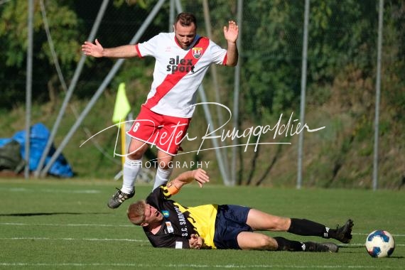 Fussball/ 2. Amateurliga: Laag - Sarntal, 23.10.2021 (© Dieter Runggaldier)