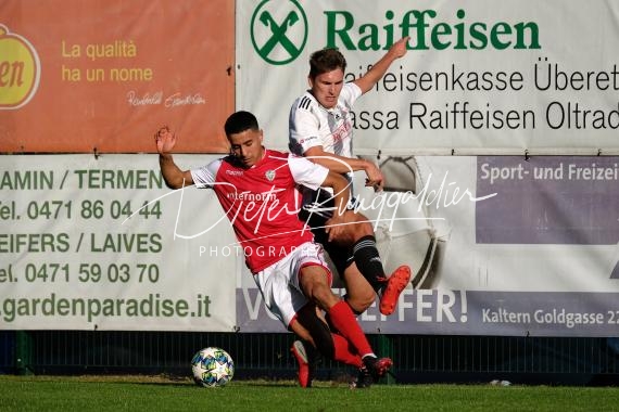 Fussball/ Oberliga: Tramin - Virtus Bozen, 24.10.2021 (© Dieter Runggaldier)