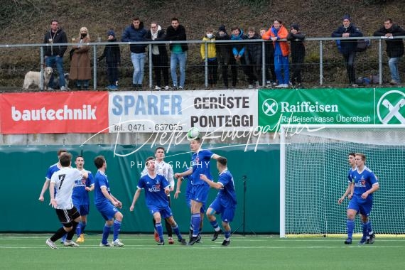 Fussball/ Oberliga: St. Pauls - Tramin, 06.02.2022 (© Dieter Runggaldier)