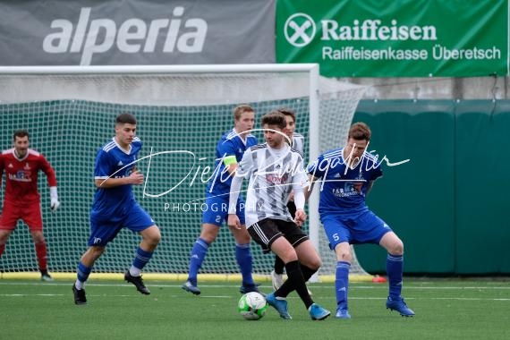 Fussball/ Oberliga: St. Pauls - Tramin, 06.02.2022 (© Dieter Runggaldier)