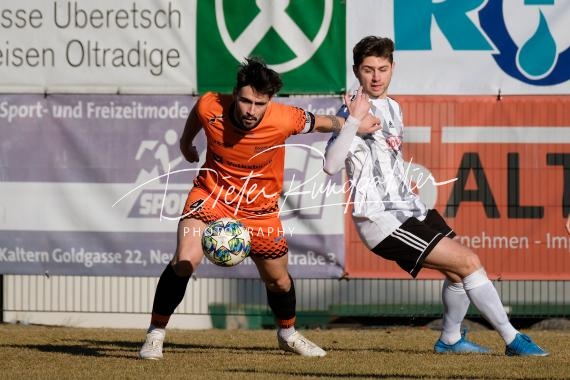 Fussball/ Oberliga: Tramin - Bozner FC, 13.02.2022 (© Dieter Runggaldier)