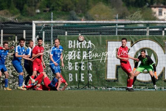 Fussball/ Oberliga: Lana - Obermais, 16.04.2022 (© Dieter Runggaldier)