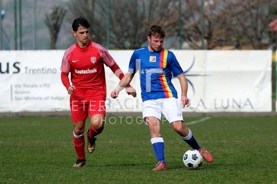 Fussball/ Landesliga: Salurn - Terlan, 12.03.2023 (© Dieter Runggaldier)