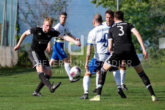 Fussball/ 2. Amateurliga: Montan - Klausen Lajen, 22.04.2023 (© Dieter Runggaldier)